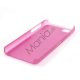 Mat 0,4mm cover til iPhone 5C, hot pink