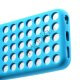 iPhone 5C silikonecover med hulmønster, Blå