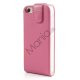 Lodret Magnetisk Flipcover til iPhone 5C, pink