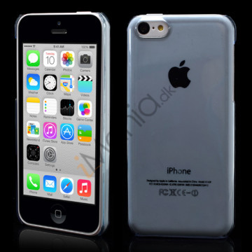 Gennemsigtigt iPhone 5C cover, Babyblå