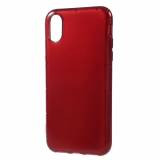 Klassisk iPhone X TPU-cover - Rød