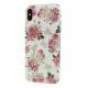 iPhone X TPU-cover -Blomster