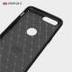 Kulfibermønster TPU-cover til OnePlus 5, sort