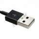 Kort USB Lightning Kabel på ca. 20cm, sort