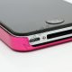 Tyndt iPhone 4 Aluminium Cover, Pink Metal