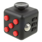 Fidget cube - Rød / sort