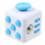 Fidget cube - Hvid / blå