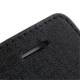 Mønstret PU-læder etui til iPhone 5C, sort