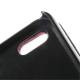 Mønstret PU-læder etui til iPhone 5C, pink