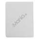 Nye iPad 2 3 4 Kunstlæder Stand Case Cover Blomster Præget 360 Grader Roterbar - Hvid