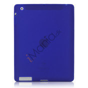 Blødt Silikone Cover Taske til Den Nye iPad 2. 3. 4. Generation - Blue