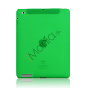 Blødt Silikone Cover Taske til Den Nye iPad 2. 3. 4. Generation - Grøn
