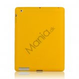 Blødt Silikone Cover Taske til Den Nye iPad 2. 3. 4. Generation - Gul