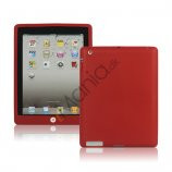 Ny iPad 2. 3. 4. Gen Silikone Case Skin Cover med Home Button - Rød