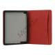 Stilet Microfiber Case Cover med stativ til Den Nye iPad 2 3 4 - Rød