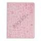 Kunstlæder Folio Stand Case Præget med Sød Tegneserie til iPad 2 3 4 - Pink