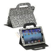Leopard Håndtaske Kunstlæder Smart Cover til iPad 2 3 4