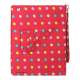 Farvelagt Polka Dot Canvas Smart Cover Holder til iPad 4. 3. 2nd Gen - Rød