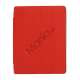 Slim Kunstlæder Smart Cover med holder til iPad 2. 3. 4. Gen - Rød