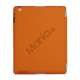 Slim Kunstlæder Smart Cover med holder til iPad 2. 3. 4. Gen - Orange