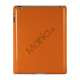 Folio Magnetisk PU Kunstlæder Taske Smart Cover til iPad 4. 3. 2nd Generation - Orange