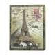 Retro Eiffeltårnet Stand Kunstlæder Smart Cover til iPad 2. 3. 4. Gen