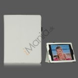 Folio PU Kunstlæder Cover Case med holder til iPad 4 3. 2nd Generation - Hvid