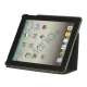 Premium Canvas Folio Case Holder til iPad 2 3 4 - Grå