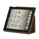 Premium Canvas Folio Case Holder til iPad 2 3 4 - Brun