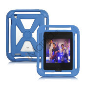 Stødabsorberende tætte skum X Frame Case Cover til Den Nye iPad 2. 3. 4. Gen, Flere farver