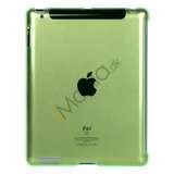 Klar Smart Cover Companion Crystal Case til iPad 2 Den nye iPad 3rd Generation - Grøn