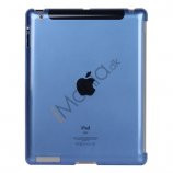 Klar Smart Cover Companion Crystal Case til iPad 2 Den nye iPad 3rd Generation - Blå