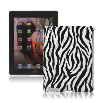 Ny iPad 2. 3. 4. generation Zebra Stripe Kunstlæder Hard Case Smart Cover Companion
