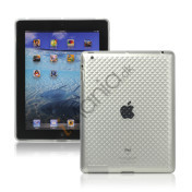 Stilfuld Diamond TPU Skin Cover Case til Den Nye iPad 2. 3. 4. Gen - Transparent
