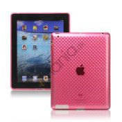 Stilfuld Diamond TPU Skin Cover Case til Den Nye iPad 2. 3. 4. Gen - Pink