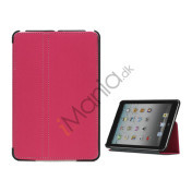 Slim Canvas Case Cover with Stand til iPad Mini - Rose