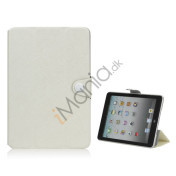 Grain Line Folio PU Leather Stand Case Cover til iPad Mini - Hvid