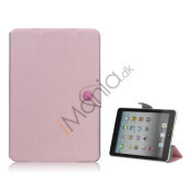 Grain Line Folio PU Leather Stand Case Shell til iPad Mini - Pink