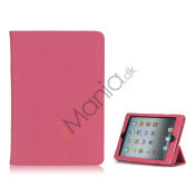 HOT Flip Magnetic PU Læder Stand Case Cover til iPad Mini - Pink
