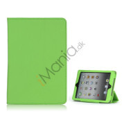 HOT Flip Magnetic PU Læder Stand Case Cover til iPad Mini - Grøn