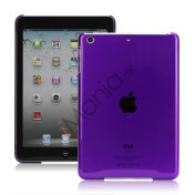 Smooth Clear Crystal Case Cover til iPad Mini - Translucent Lilla