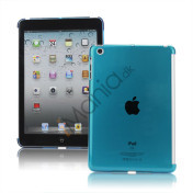 Clear Smart Cover Companion Crystal Case Cover til iPad Mini - Translucent Blå