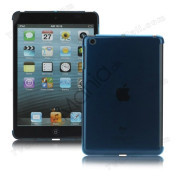 Klar Smart Cover Companion Crystal Case Cover til iPad Mini - Mørkeblå