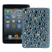 Luksus Sparkling Diamond Pearl Beskyttende Plastic Case til iPad Mini