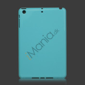 Slim Clear Crystal Case Cover til iPad Mini - Blå