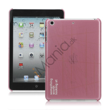 Sketch Line Hard Case Cover til iPad Mini - Pink