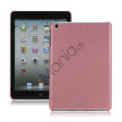 Noctilucent Effect glitrende Powder Glossy Hard Case Cover til iPad Mini - Pink