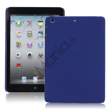 Top-Grade kviksand Stealth Hard Shell Back Case Cover til iPad Mini - Mørkeblå