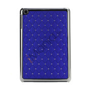 Elegant Starry Sky Bling Diamond Hard Case Cover Tilbehør til iPad Mini - Mørkeblå