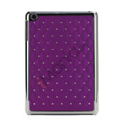 Elegant Starry Sky Bling Diamond Hard Case Cover Tilbehør til iPad Mini - Lilla